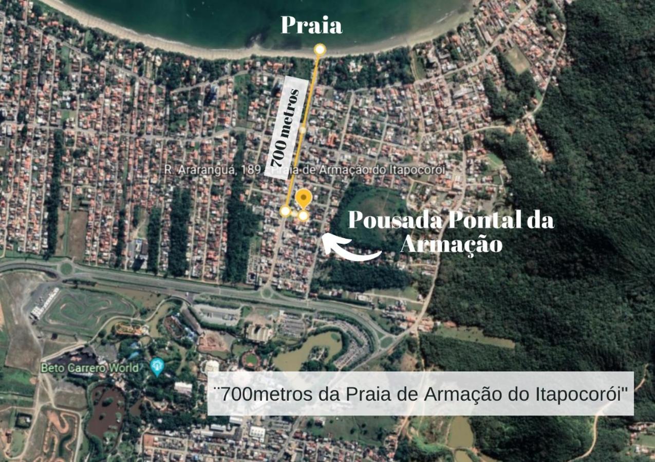 Pousada Pontal Da Armacao Penha  Bagian luar foto